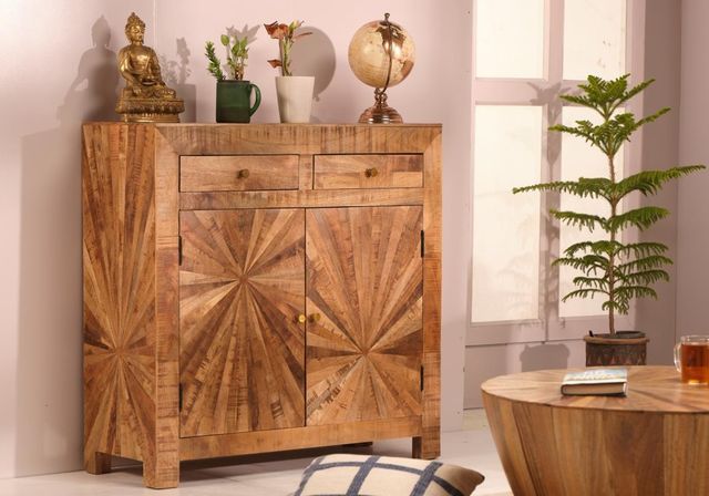 Jaipur Furniture Cayley Brown 2-Door/2-Drawer Sideboard-2