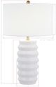 Forty West Holmes White Table Lamp-1