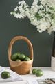 A & B Home Green Faux Lime Bowl Filler-1