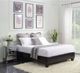 Elements International Abby Black Queen Platform Bed-1
