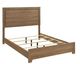 Furniture of America® Panelli Walnut King Panel Bed-0