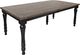 Jofran Inc. Madison County 7-Piece Vintage Black Dining Table Set-2