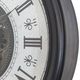 YHD Aged Bronze/White Wall Clock-2