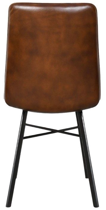 Home Trends & Design Essex Murphy Black/Chestnut Dining Chair-2