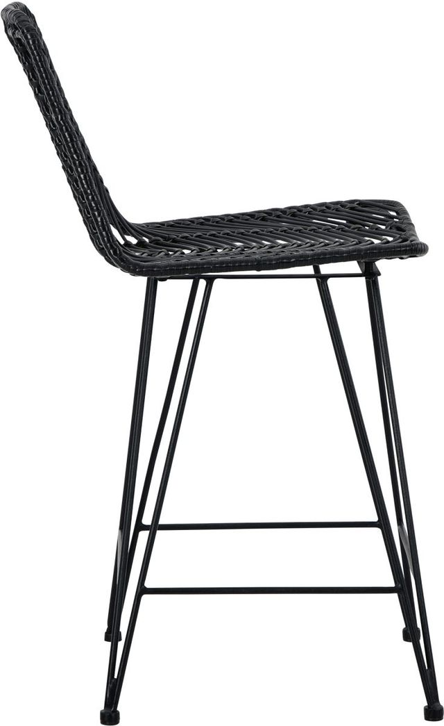 Signature Design by Ashley® Angentree Black Counter Stool-3