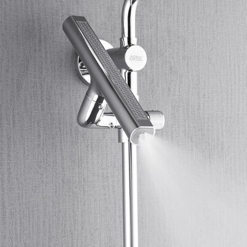 Forno Acqua AcquaFALL Polished Chrome 24" Retrofit Shower System 1.8 GPM-3
