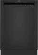 Bosch® 300 Series 24" Black Top Control Built-In Dishwasher-0
