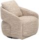 Universal Explore Home™ Elio Pamela Cobblestone Upholstered Swivel Chair-0