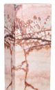 Horizon Home® Pastel Pink Onyx Pedestal Lamp-1