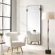 Uttermost® Stratton Satin Black Mirror-1