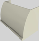 Vent-A-Hood® 54" Biscuit Wall Mounted Range Hood-5