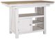 Liberty Furniture Lindsey Farm Sandstone/Weathered White Kitchen Island-0
