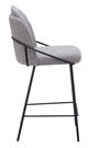 Zuo® Modern Jambi Black/White Counter Stool-1