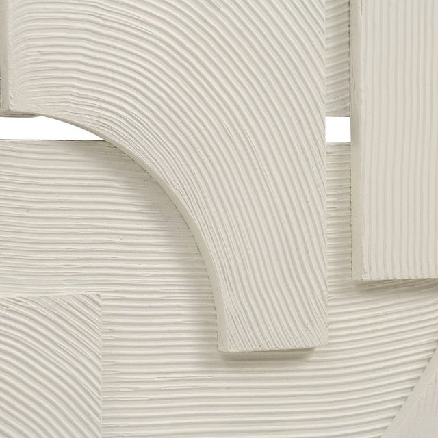 Renwil® Morpho Matte Ivory Wall Art-4