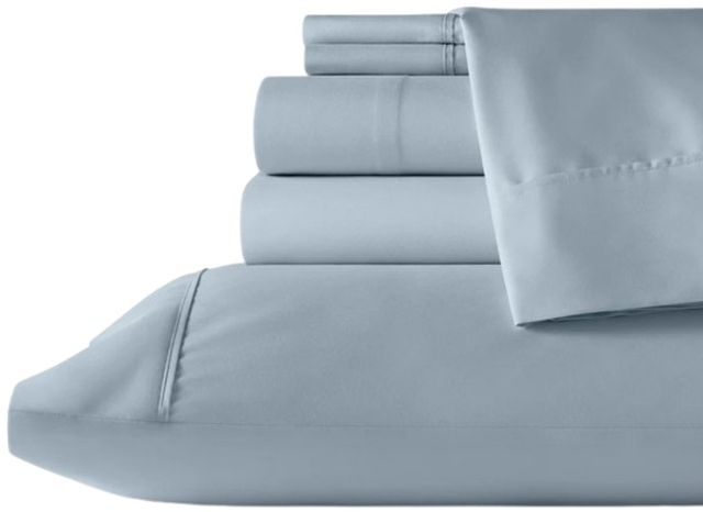 Sleeptone® Ultraweave® 6-Piece Ice Blue Microfiber Twin XL Sheet Set-0