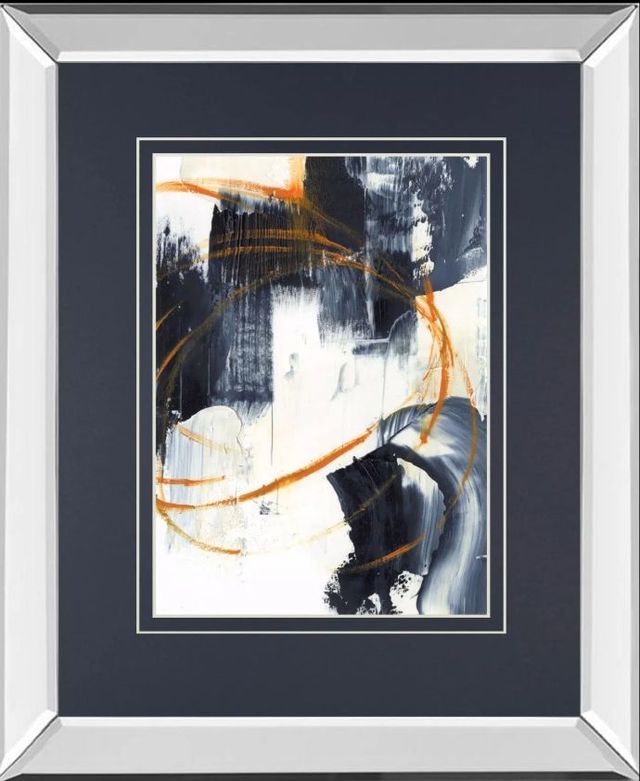 Classy Art Orange Rind II by Ethan Harper Mirrored Frame Wall Art-0