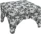 TOV Furniture Raji Taupe Leopard Ottoman-4