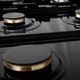 ZLINE Autograph Edition 36" Stainless Steel Gas Rangetop with 6 Burners, Porcelain Cooktop and Matte Black Accents-3