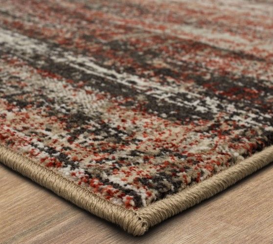 Karastan® Expressions by Scott Living Craquelure Ginger 2' x 3' Throw Rug-5