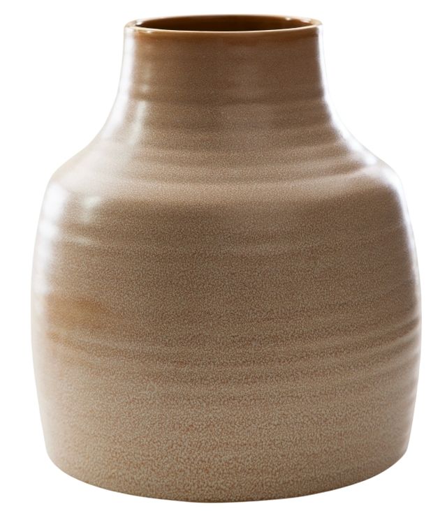 Signature Design by Ashley® Millcott 2-Piece Tan Vase Set-1
