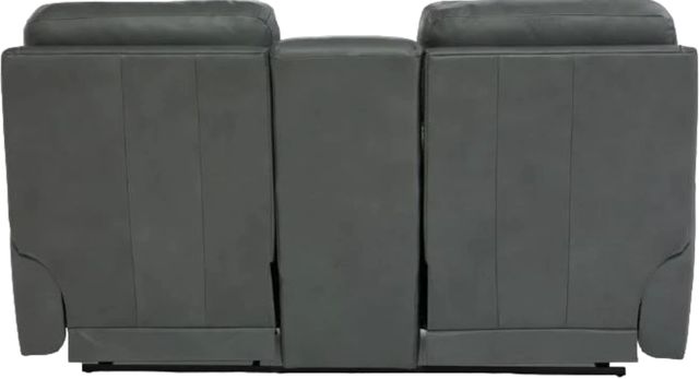 La-Z-Boy® Apollo Blue Grey Leather Power Reclining Loveseat with Console, Headrest, and Lumbar-2