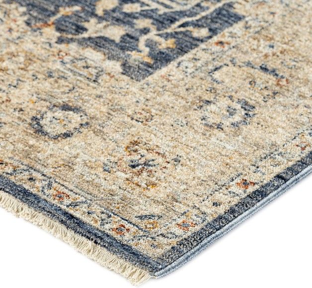 Dalyn™ Rug Company Bergama Navy 5'x8' Style 2 Area Rug-1