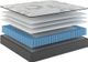 Sherwood® Bedding XXV Manhattan Nyx 12" Hybrid Firm Tight Top King Mattress in a Box-3