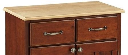 homestyles® Buffet Of Buffets Cherry/Natural Wood Server-1