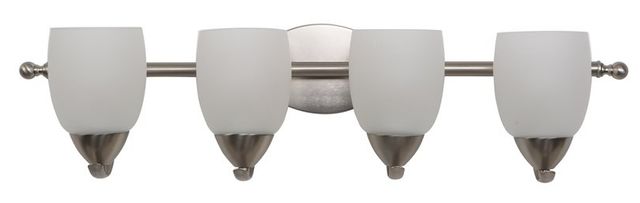 YHD Mirror Lake Brush Nickel 4-Light Vanity Lighting-2