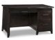 Handstone Pemberton Single Pedestal Executive Desk with Pencil drawer with flip down front-0