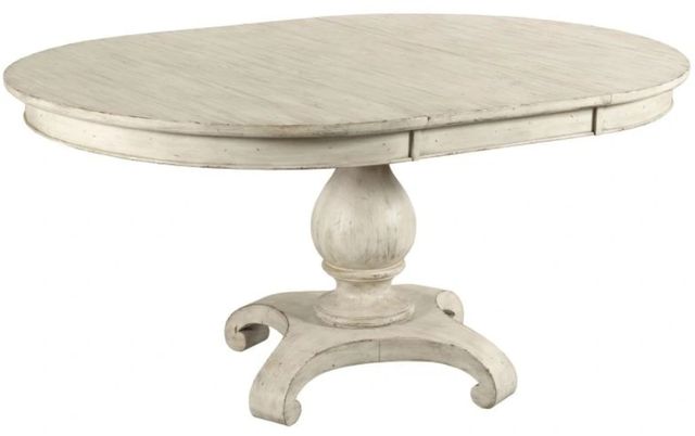 Kincaid® Selwyn Cottage White Lloyd Pedestal Dining Table-1