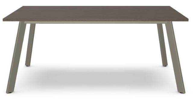 Amisco Customizable Lidya White Oak Veneer 72" Dining Table-1