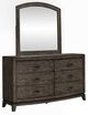 Liberty Furniture Avalon Coffee Bean Dresser and Mirror-0
