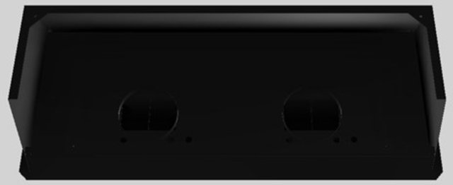 Vent-A-Hood® Designer Series 60" Black Wall Mounted Range Hood-1