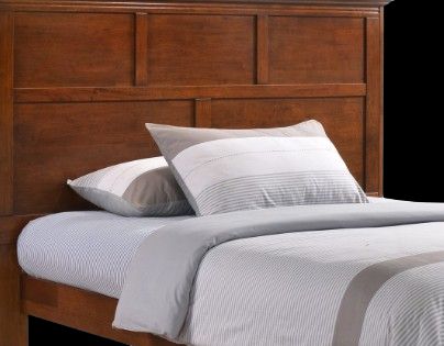 Night & Day Furniture™ Spices Bedroom K-Series Tarragon Cherry Eastern King Panel Bed-1