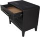 Bernards Elure Peppercorn 3-Drawer Nightstand-4