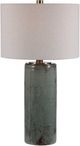 Uttermost® Callais Aqua Blue Glaze Table Lamp-0