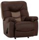 Franklin™ Trilogy Commodore Cocoa Air Flow Manual Swivel Rocker Recliner-0