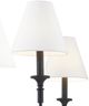 Forty West Barton Black 6-Light Chandelier-2