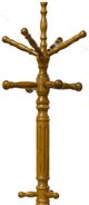 TEI Medium Brown Coat Stand-1