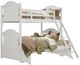 Homelegance® Clementine White Twin/Full Bunk Bed-0