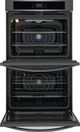 Frigidaire® 30" Black Stainless Steel Double Electric Wall Oven-1