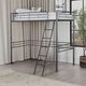 Furniture of America® Myles Black Twin Loft Bed-1