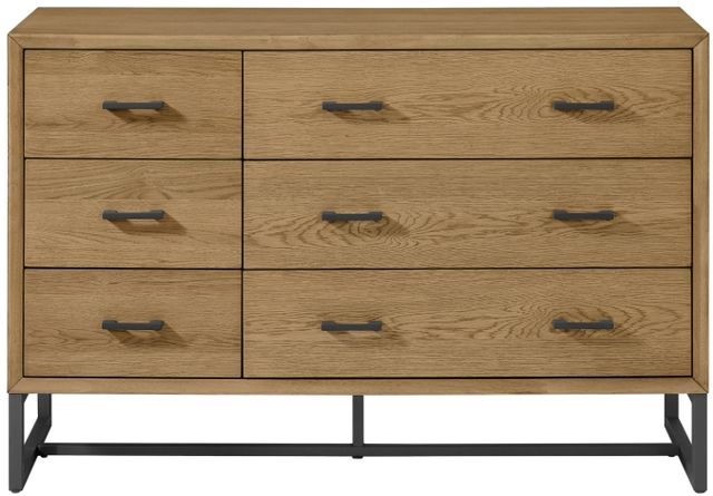 Westwood Design Newport Natural Oak Baby Dresser-2