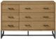 Westwood Design Newport Natural Oak Baby Dresser-2
