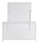 Coaster® Marielle Distressed White Dresser and Mirror -2