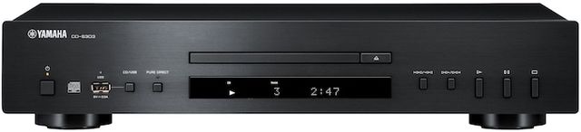 Yamaha® Black CD Player-0