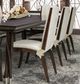 Michael Amini® Paris Chic Beige/Espresso Side Chair-1