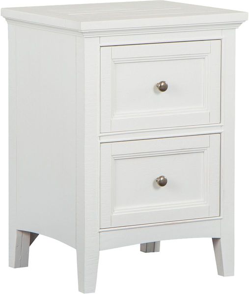 Magnussen Home® Heron Cove Chalk White Nightstand | Inspired Interiors