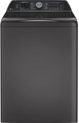 GE Profile™ 6.2 Cu. Ft. Diamond Gray Impeller Top Load Washer with Smarter Wash Technology